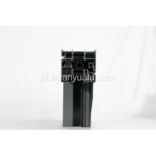 Sistema de portas dobráveis ​​personalizadas de perfil de alumínio da série 6000